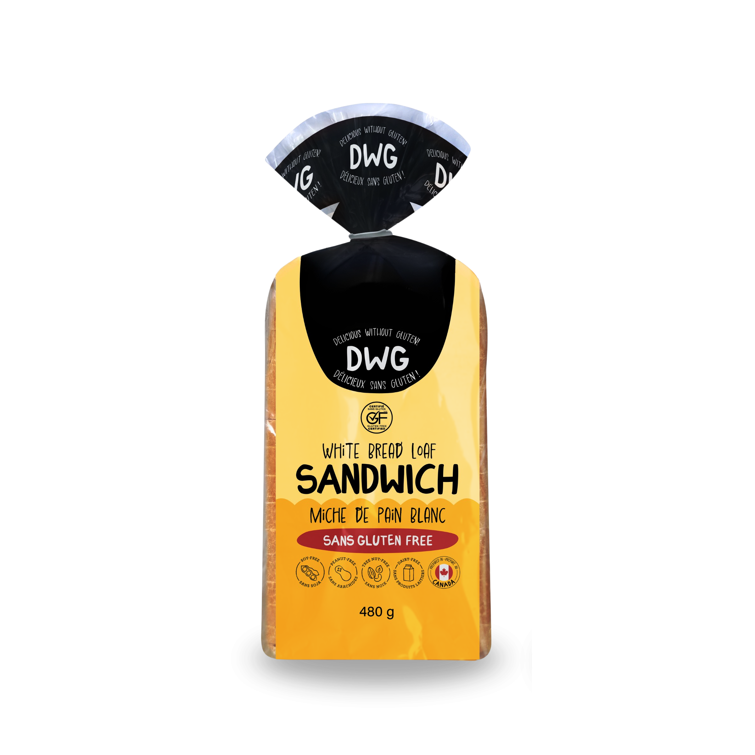 WHITE BREAD LOAF (480 g)